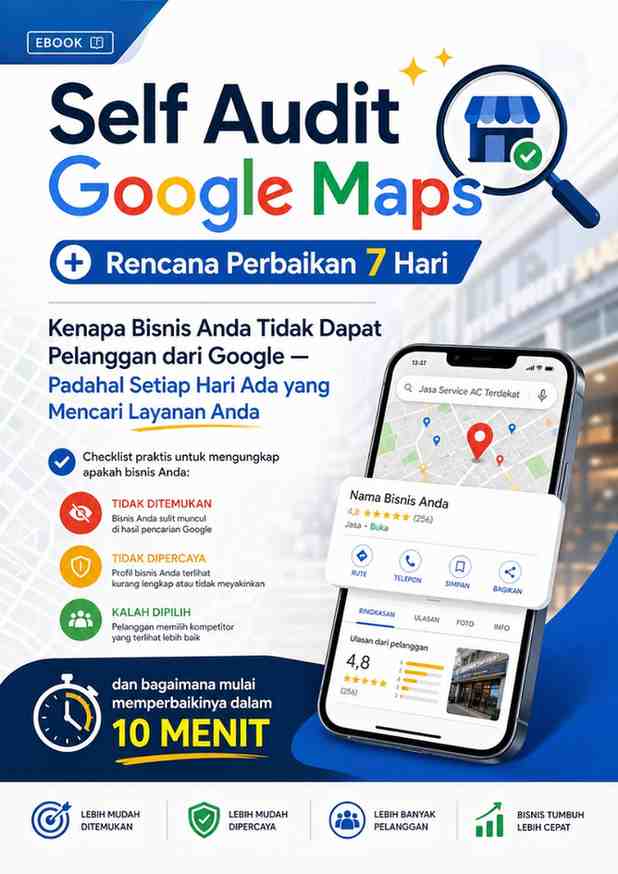Mockup E-Book Audit Google Maps